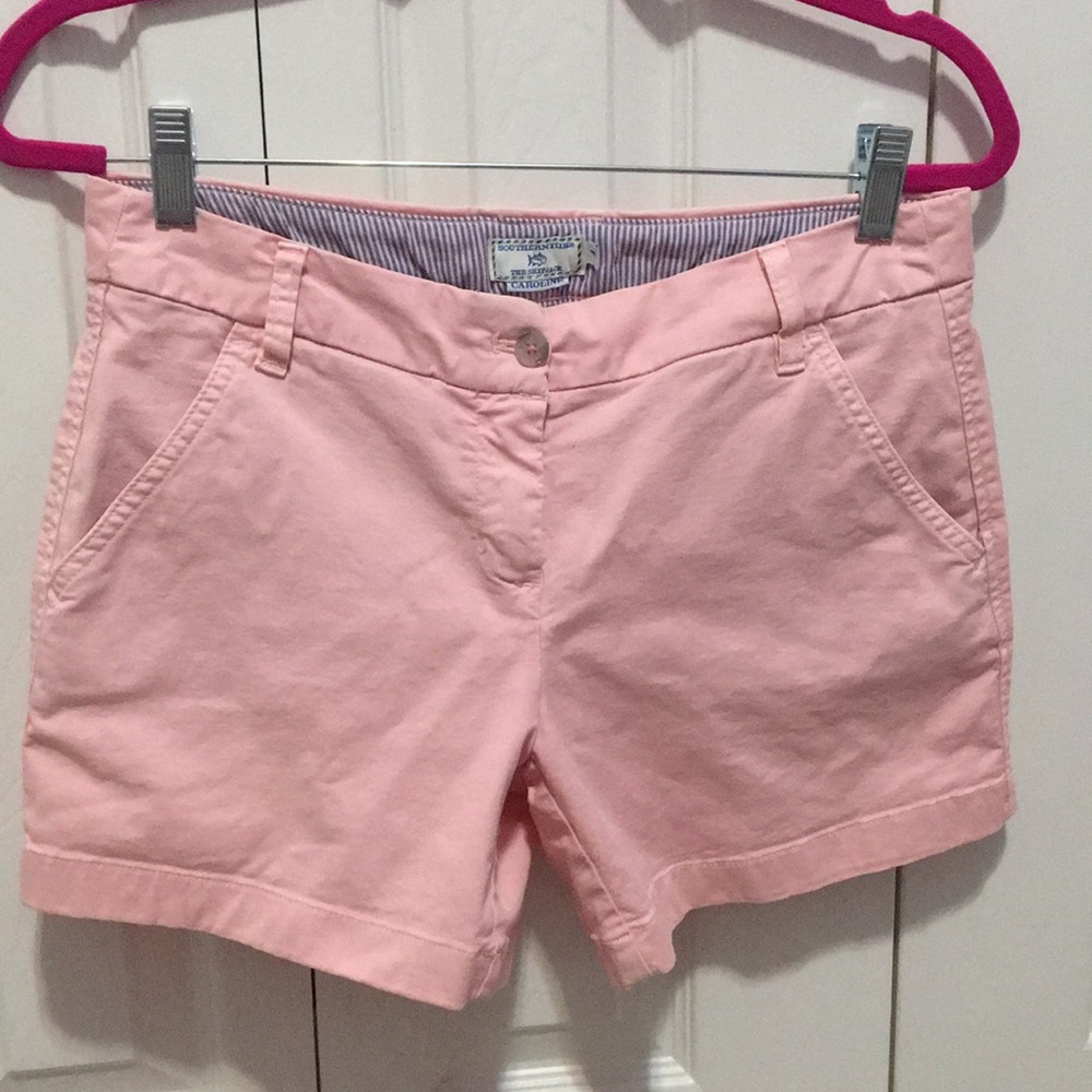Pink Southern Tide shorts